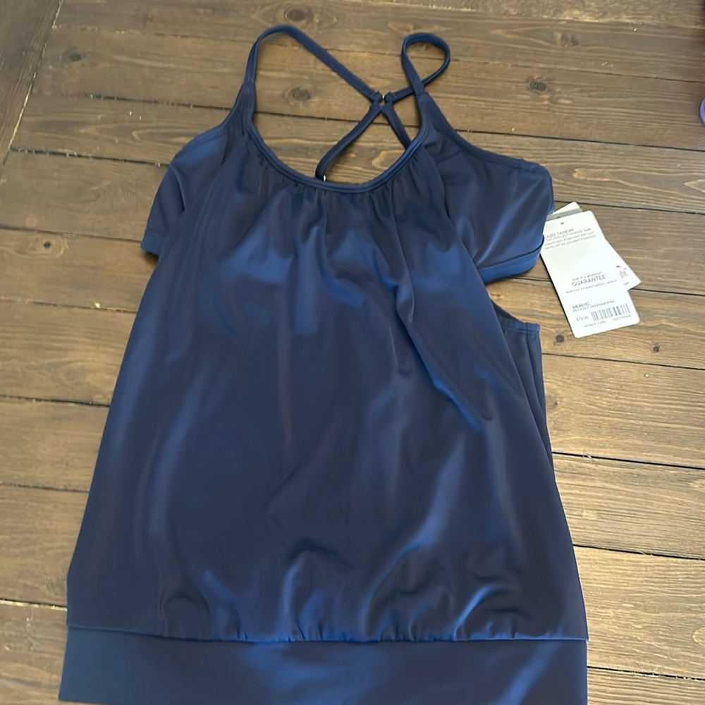 Athleta blousy tankini